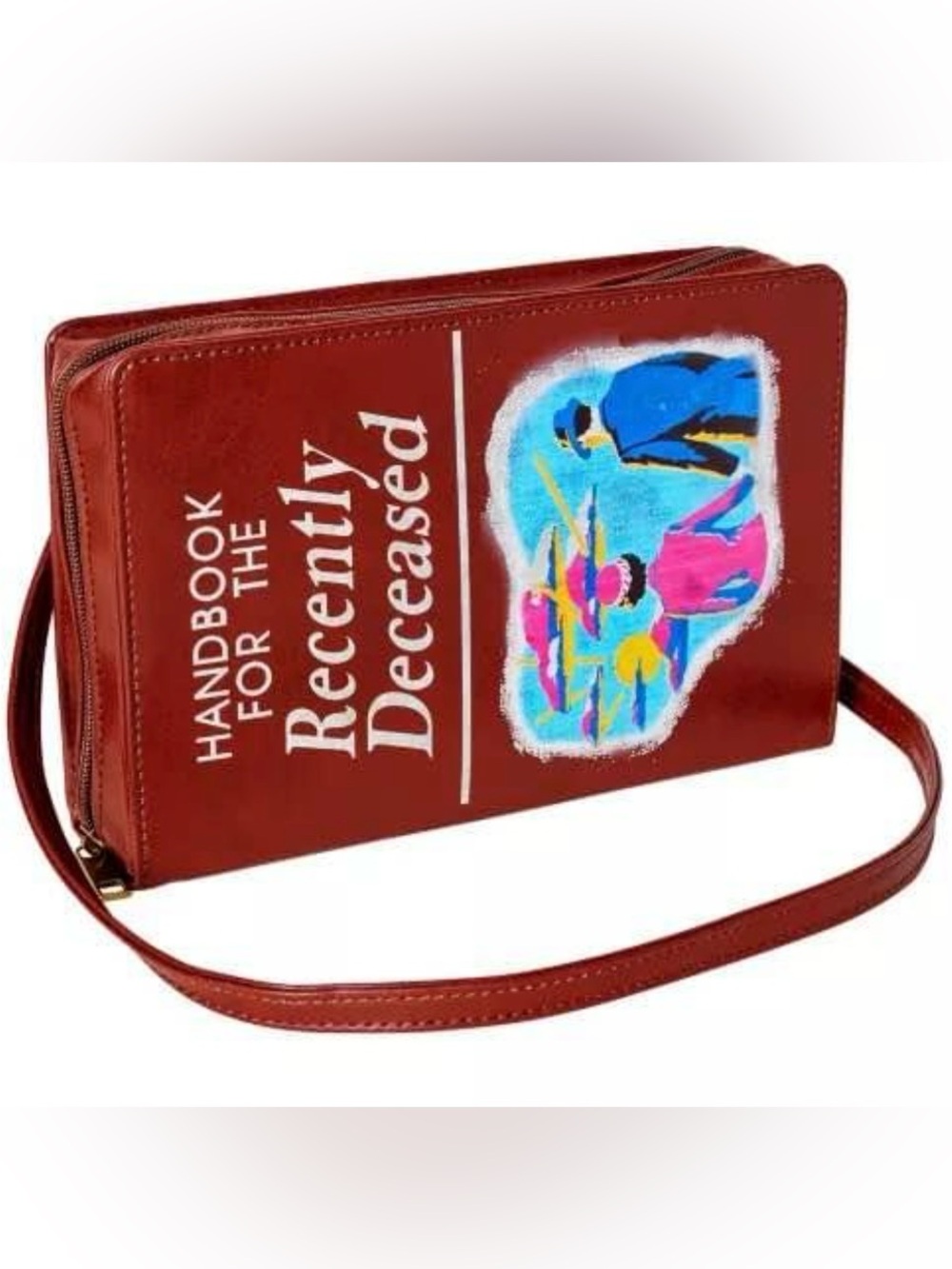 Beetlejuice Recently Deceased Crossbody Bag Purse Tim Burton Officially Licensed